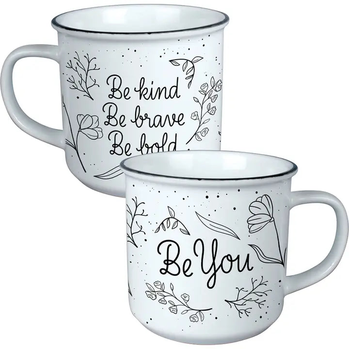 BE YOU VINTAGE MUG