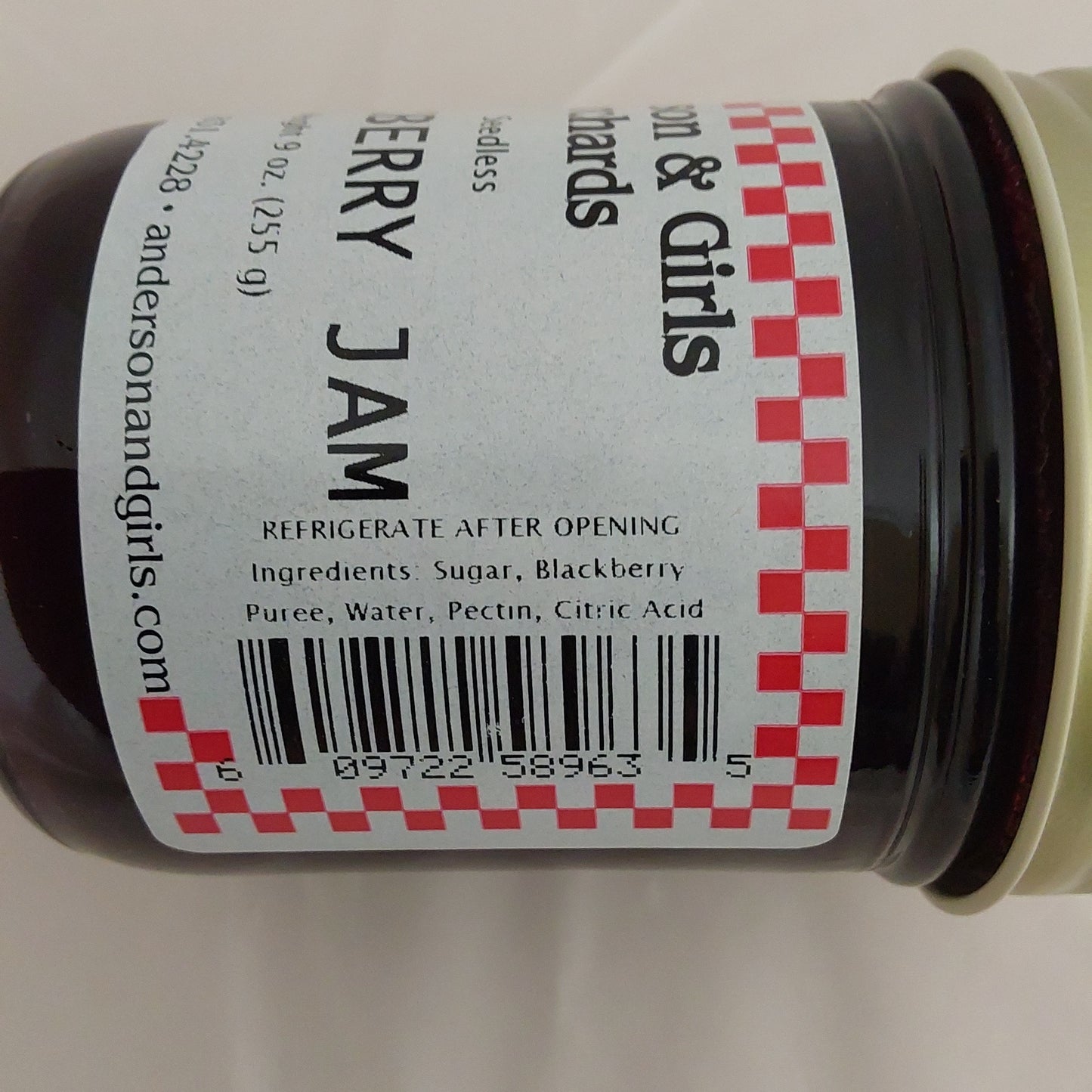 BLACKBERRY JAM 9 OZ