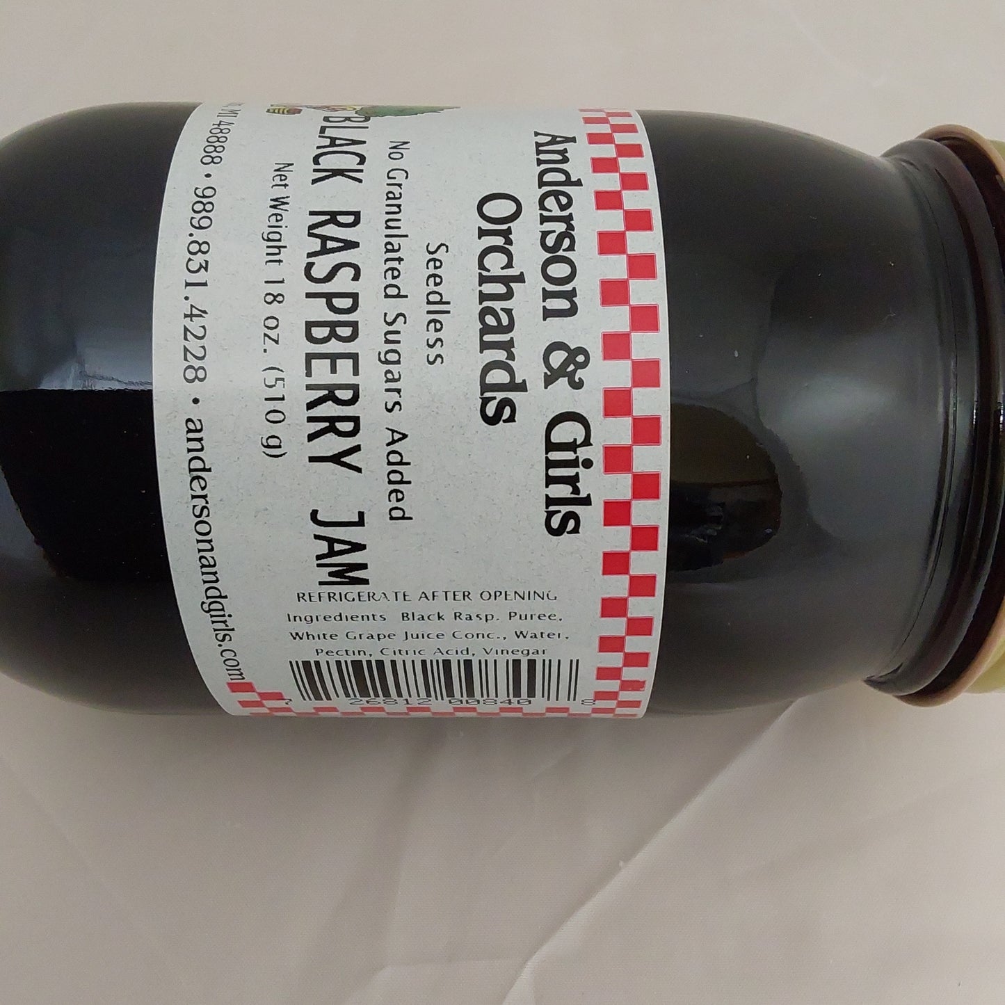 SF BLACK RASPBERRRY JAM 18 OZ