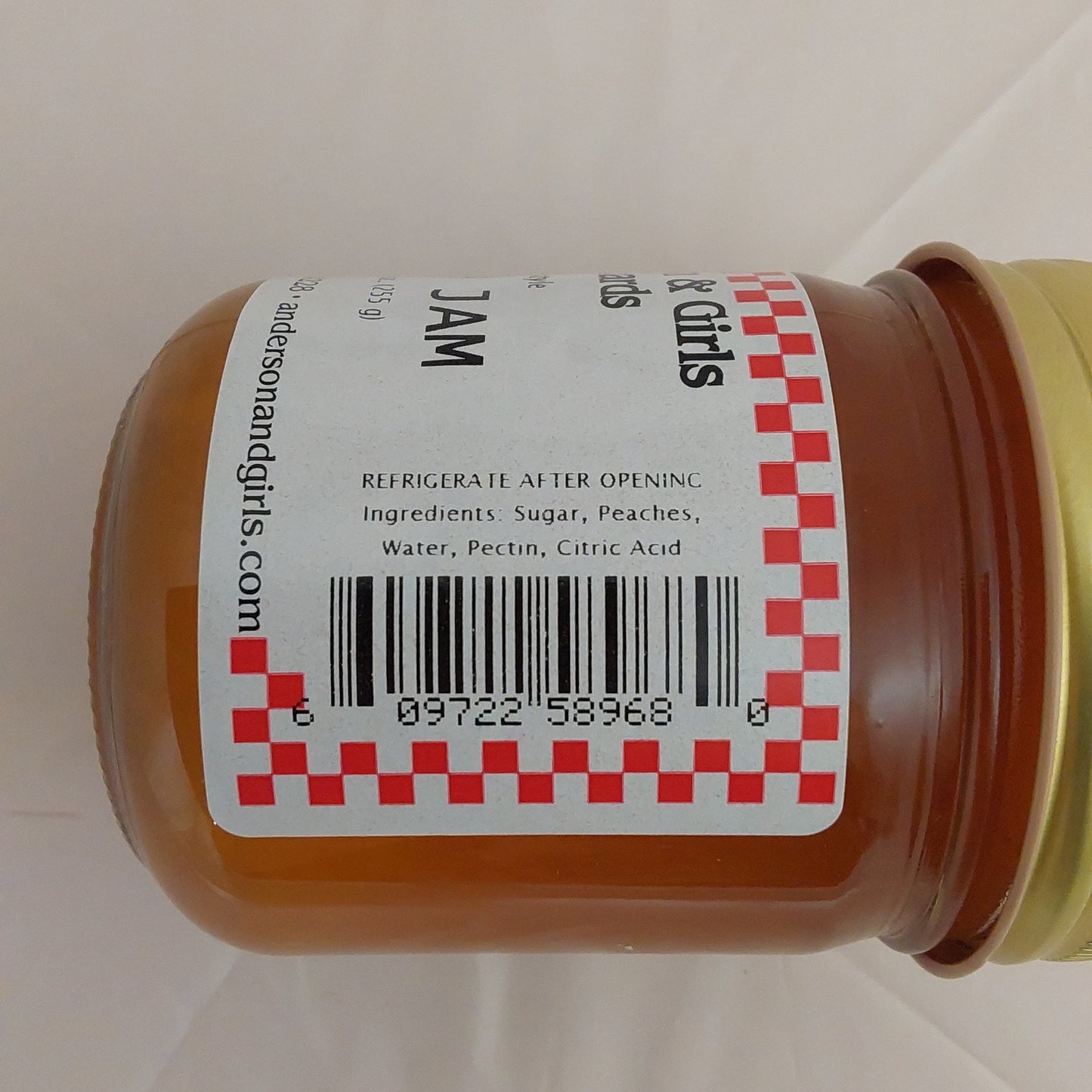 PEACH JAM 9 OZ