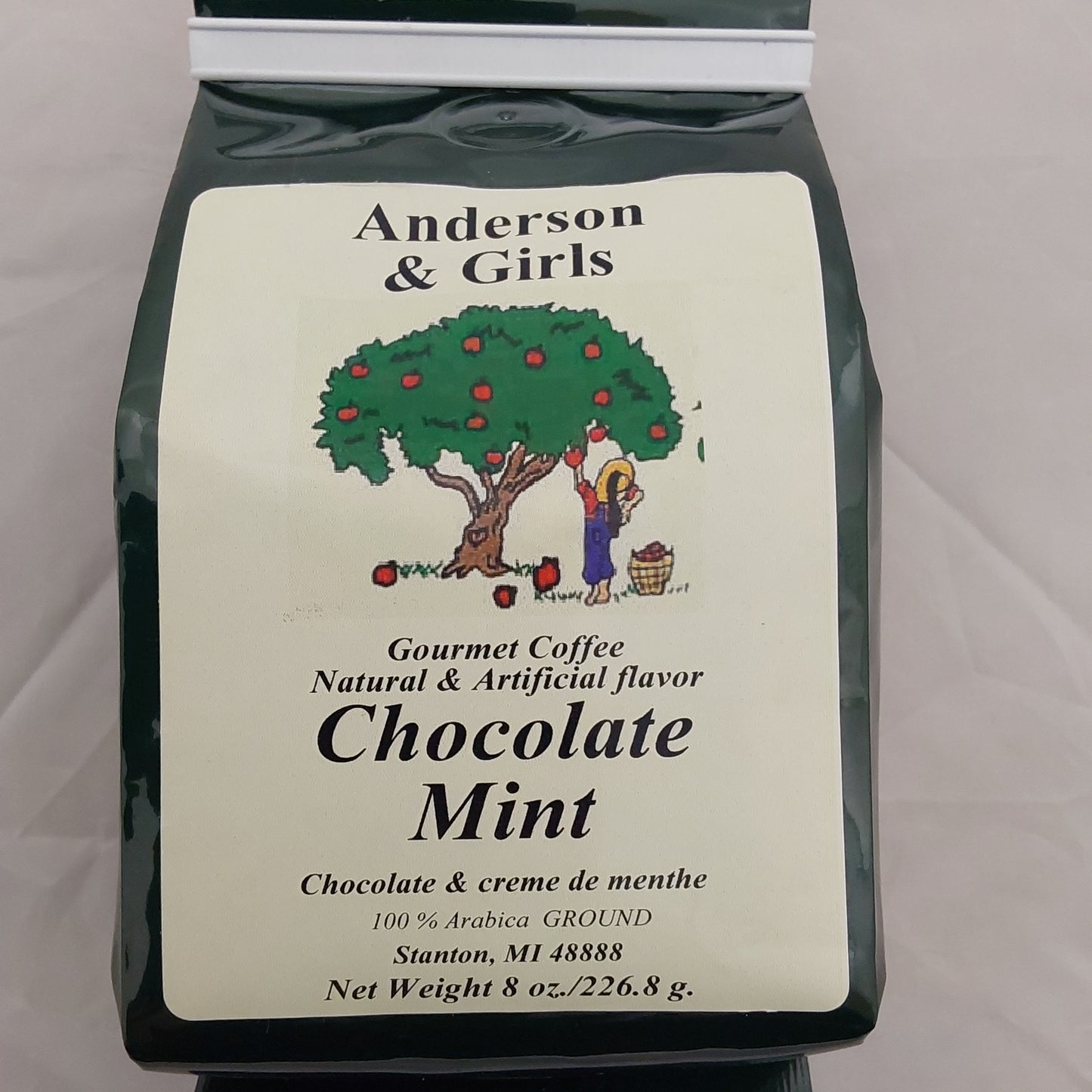 CHOCOLATE MINT 8 OZ COFFEE