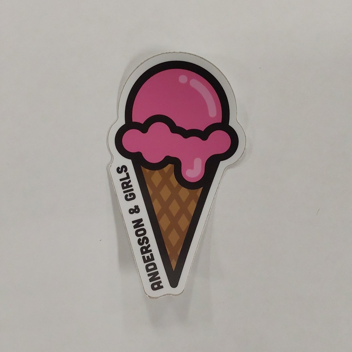 ANDERSON & GIRLS ICE CREAM CONE