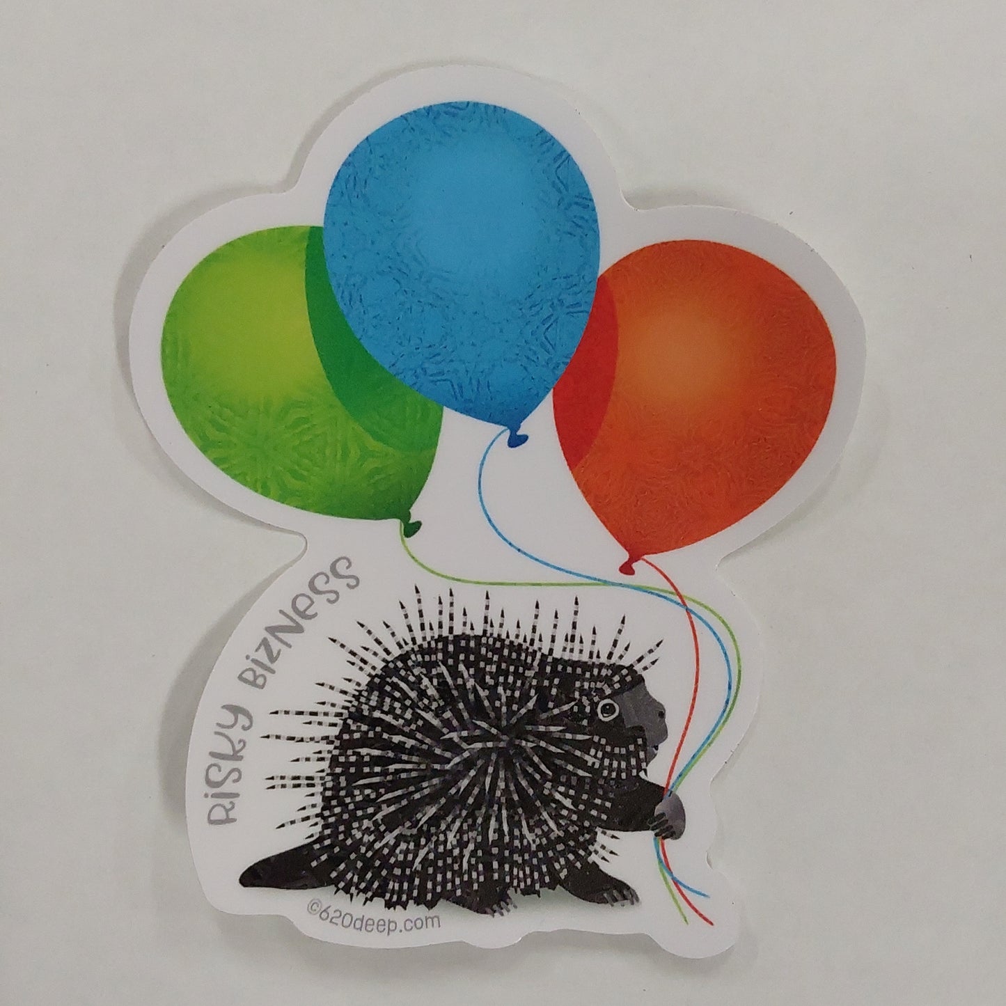 RISKY BIZNESS STICKER
