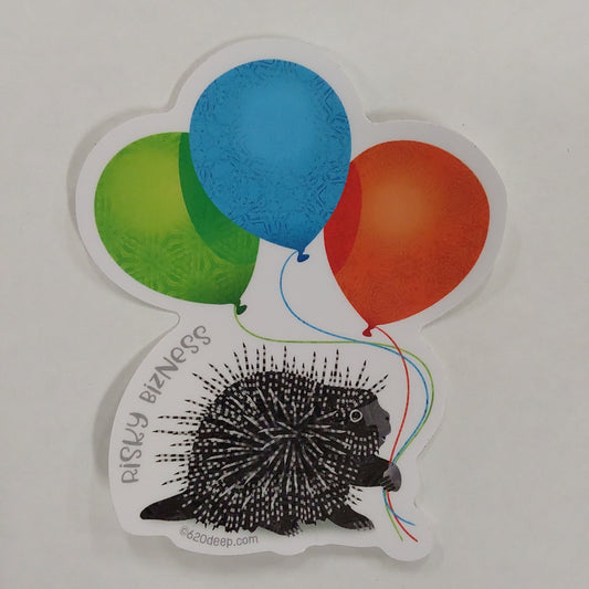 RISKY BIZNESS STICKER