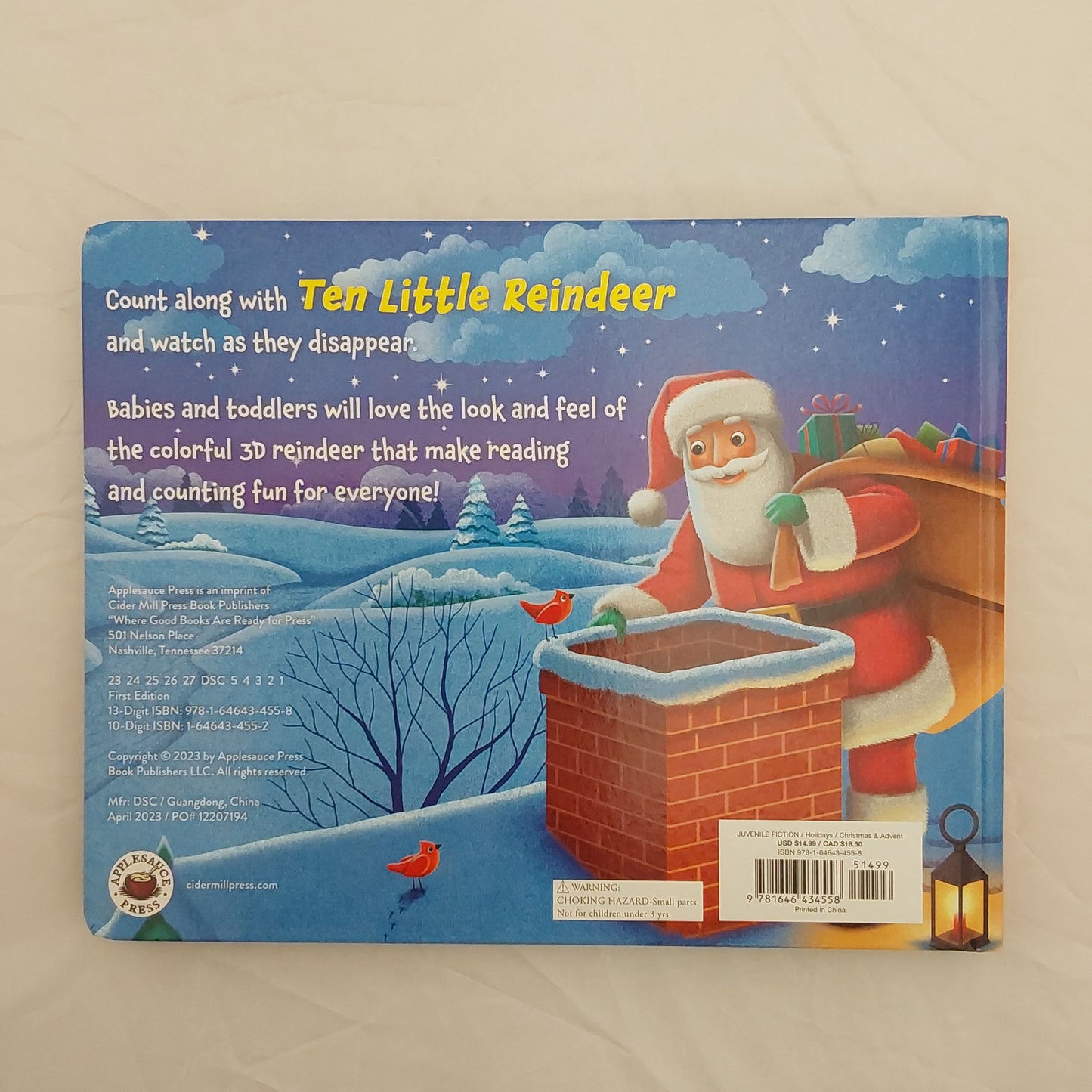 TEN LITTLE REINDEER
