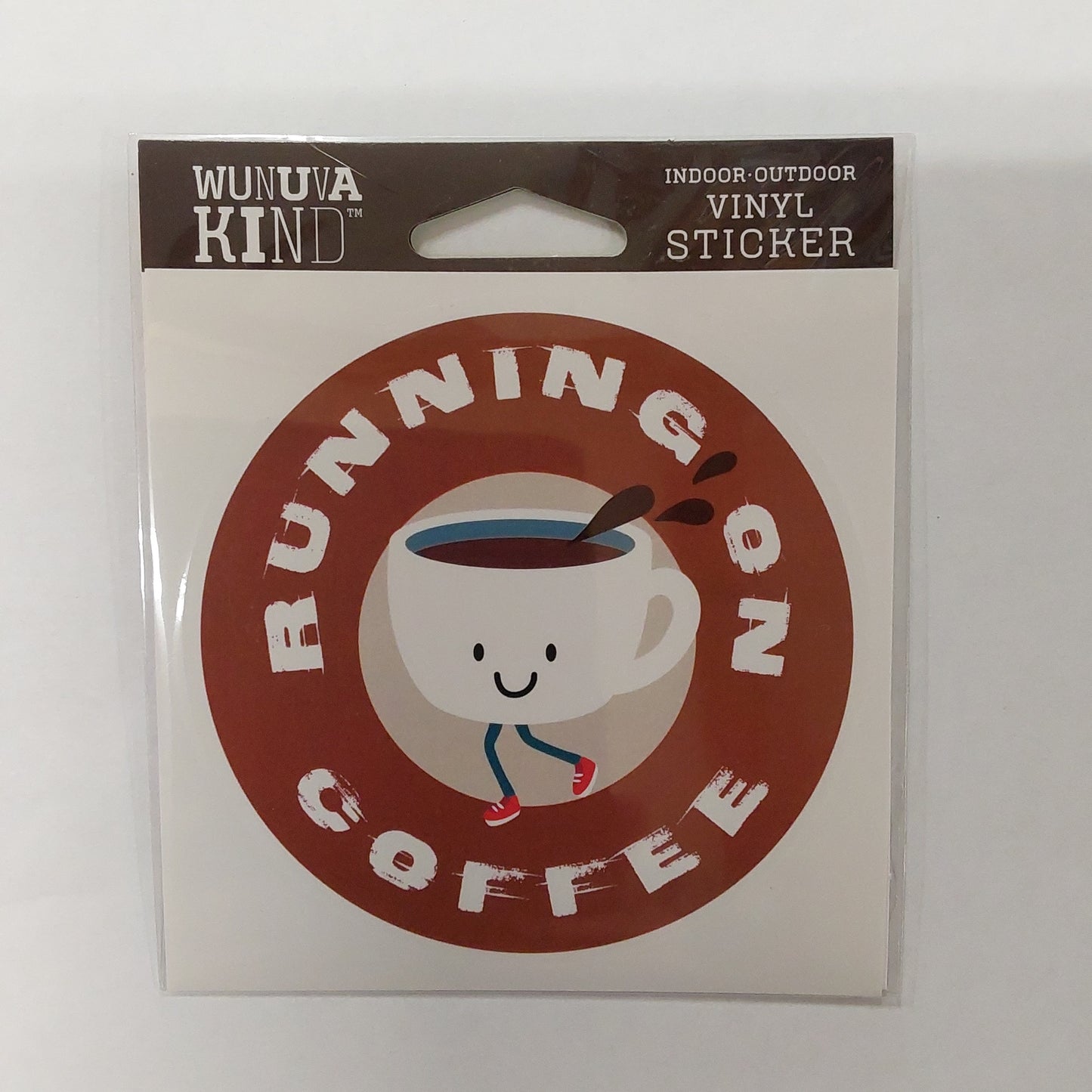 RUNNING ON COFFEE STICKERS