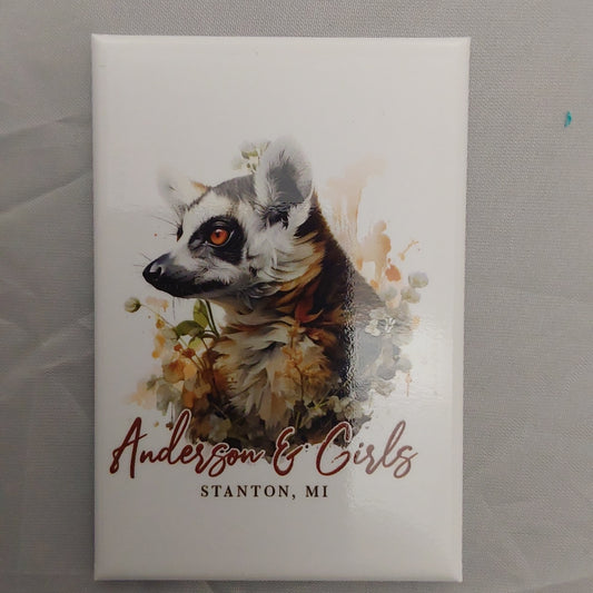 Masterpiece Lemur Rainforest Magnet