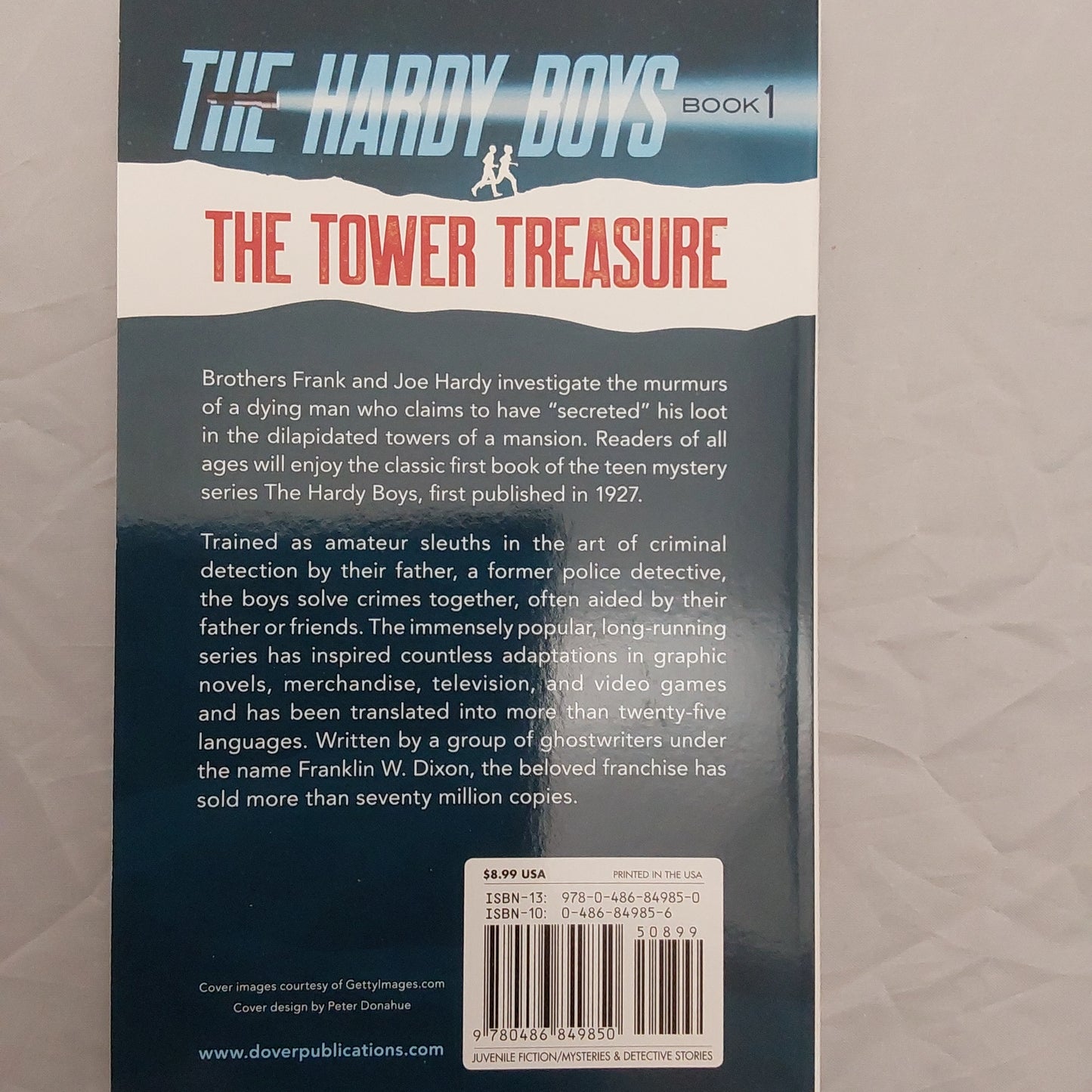 HARDY BOYS THE TOWER TREASURE