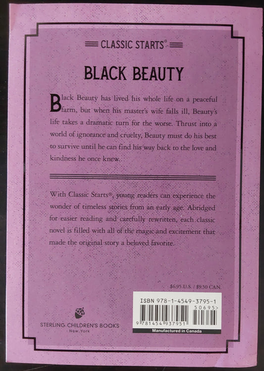 BLACK BEAUTY CLASSIC STARTS