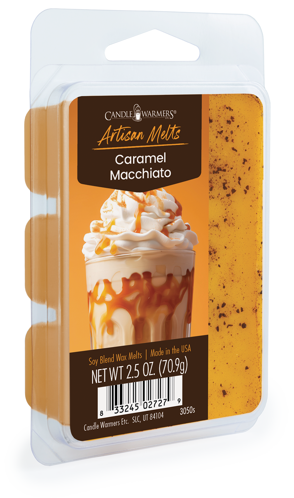 2.5 oz Artisan Wax Melt Caramel Macchiato