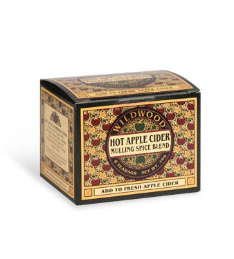 8 Hot Apple Cider Mulling Spice Teabags Case