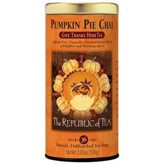 Pumpkin Pie Chai (36 Tea Bags)