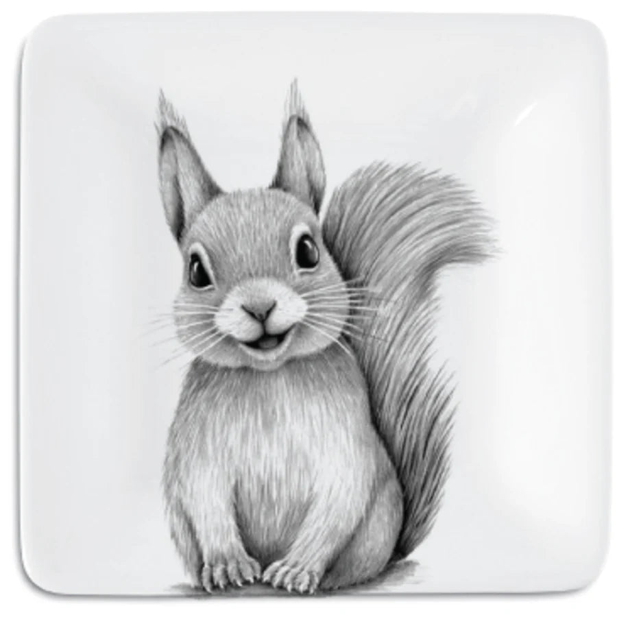SQUIRREL 4.25" KEEPSAKE DISH