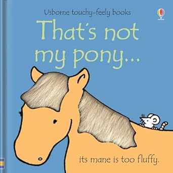 THAT'S NOT MY PONY USBORNE TOUCHY FEELY BOOK