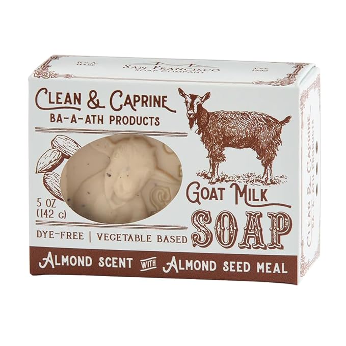 Clean & Caprine: Almond Goat Milk Bar 5 OZ