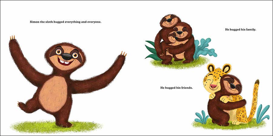 Simon The Hugger Picture Book