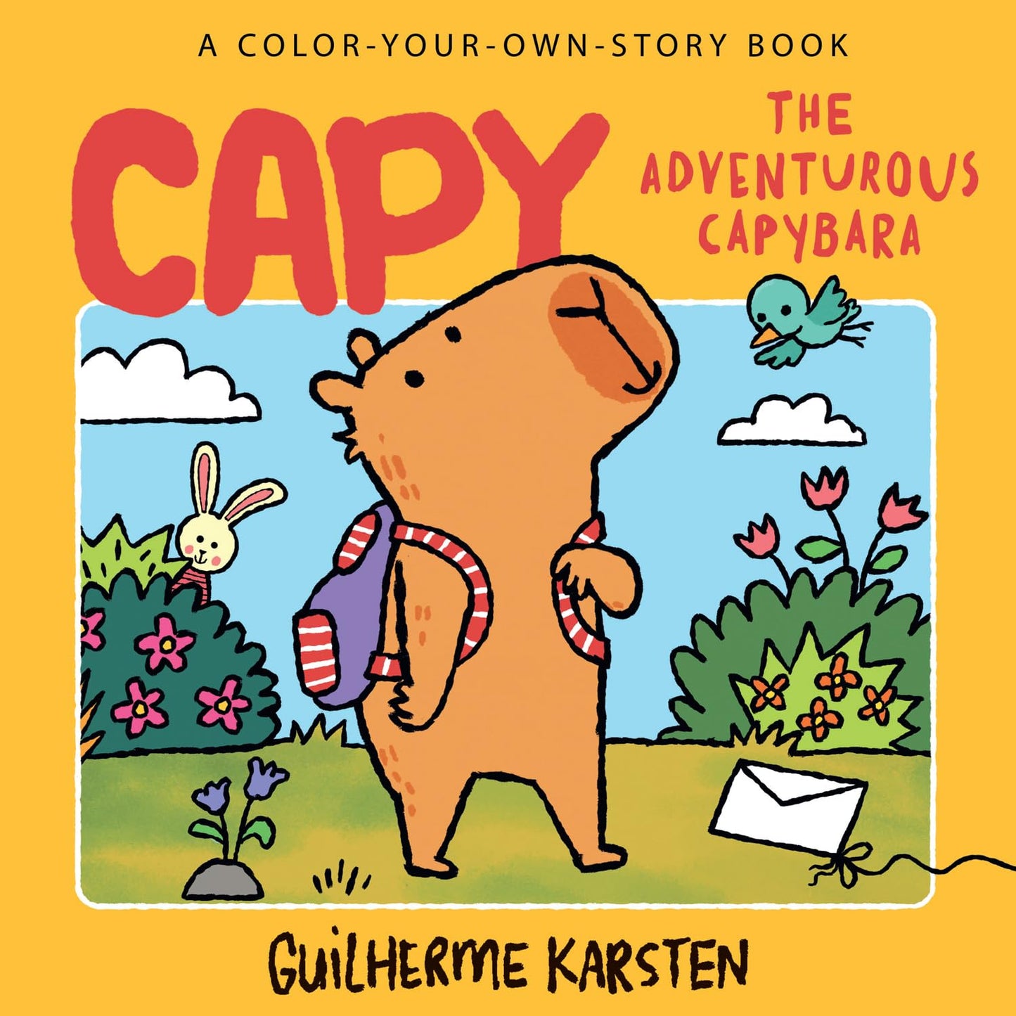 CAPY – The Adventurous Capybara: A Color-Your-Own-