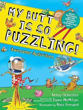MY BUTT IS SO PUZZLING! ACTIVITY BOOK
