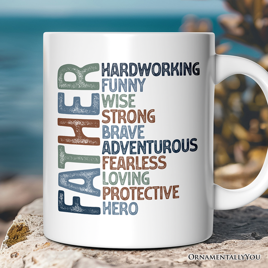 Father Definition Mug – Inspirational Gift