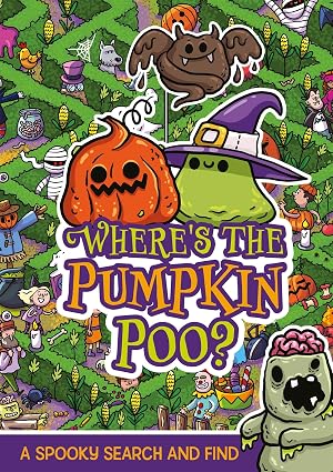 Where's the Halloween Poo? Search and Find Coloring Book