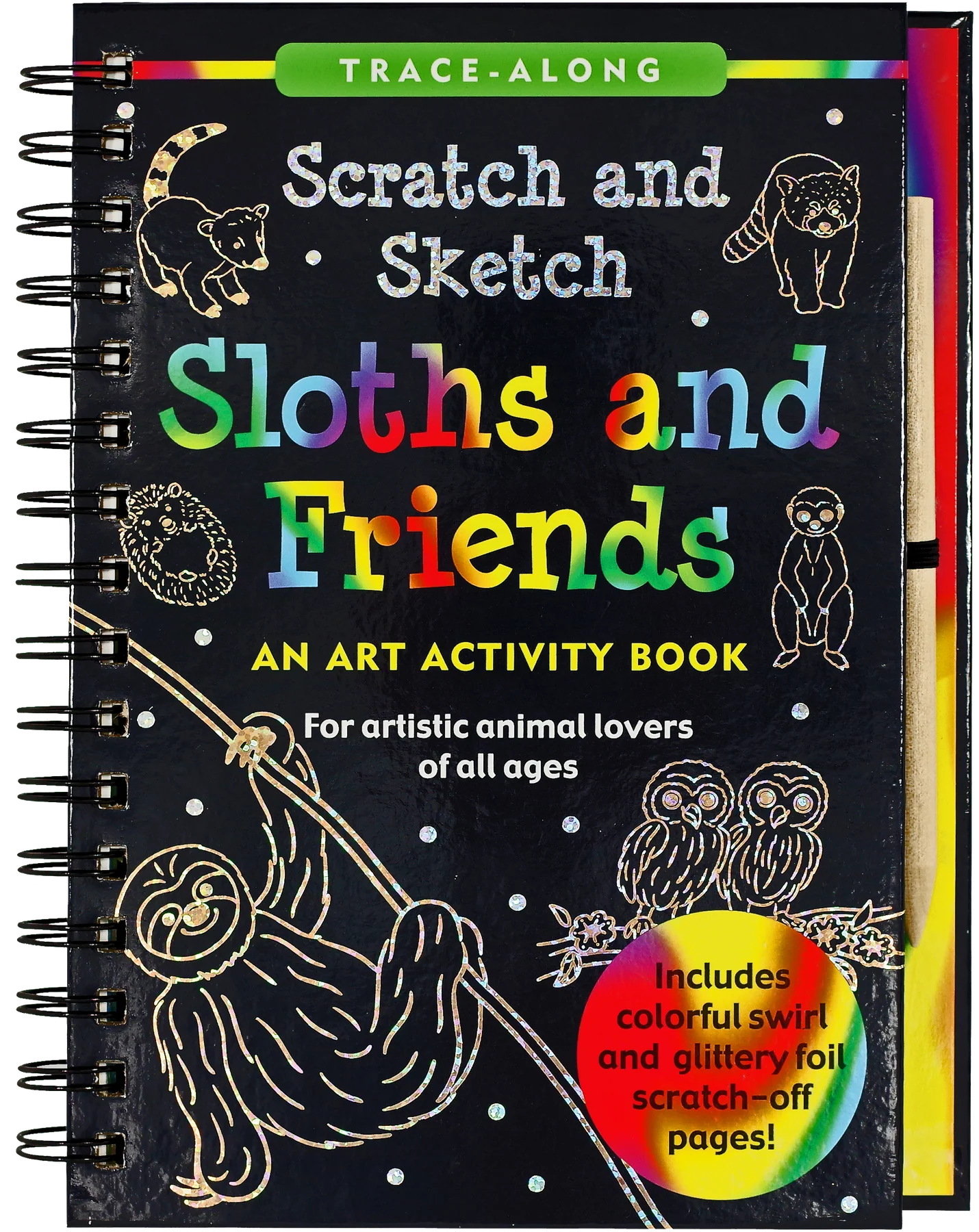SLOTH & FRIENDS SCRATCH & SKETC