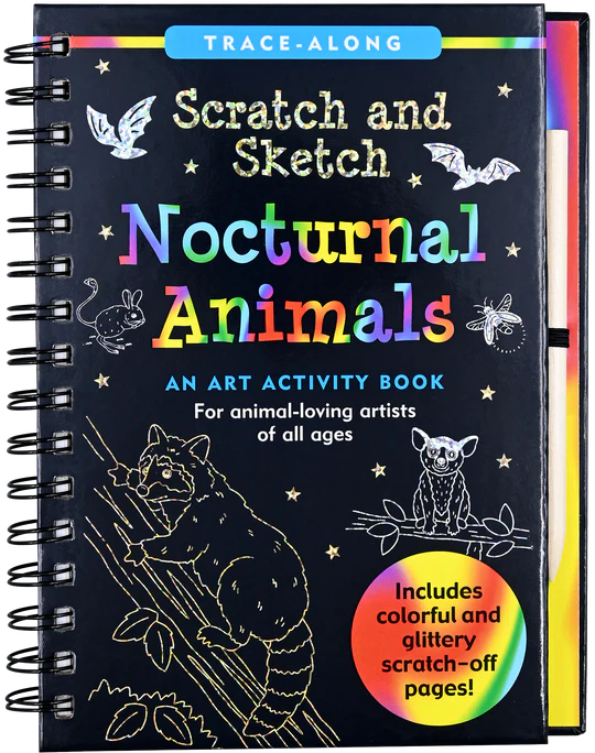 NOCTURNAL ANIMALS SCRATCH & SKETCH