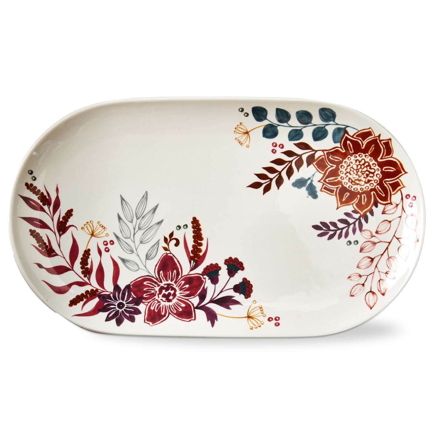 AUTUMN BLOOM PLATTER LARGE