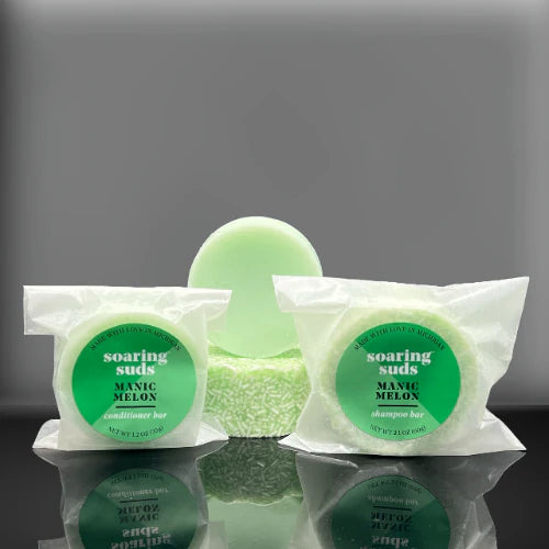 MANIC MELON SHAMPOO & CONDITIONER BAR SET