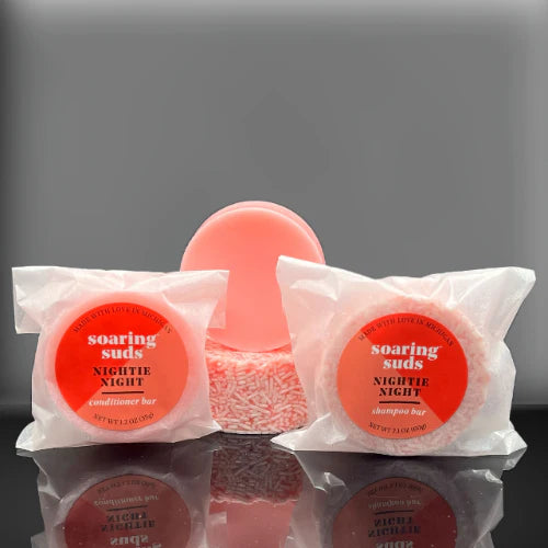 NIGHTIE NIGHT SHAMPOO & CONDITIONER BAR SET