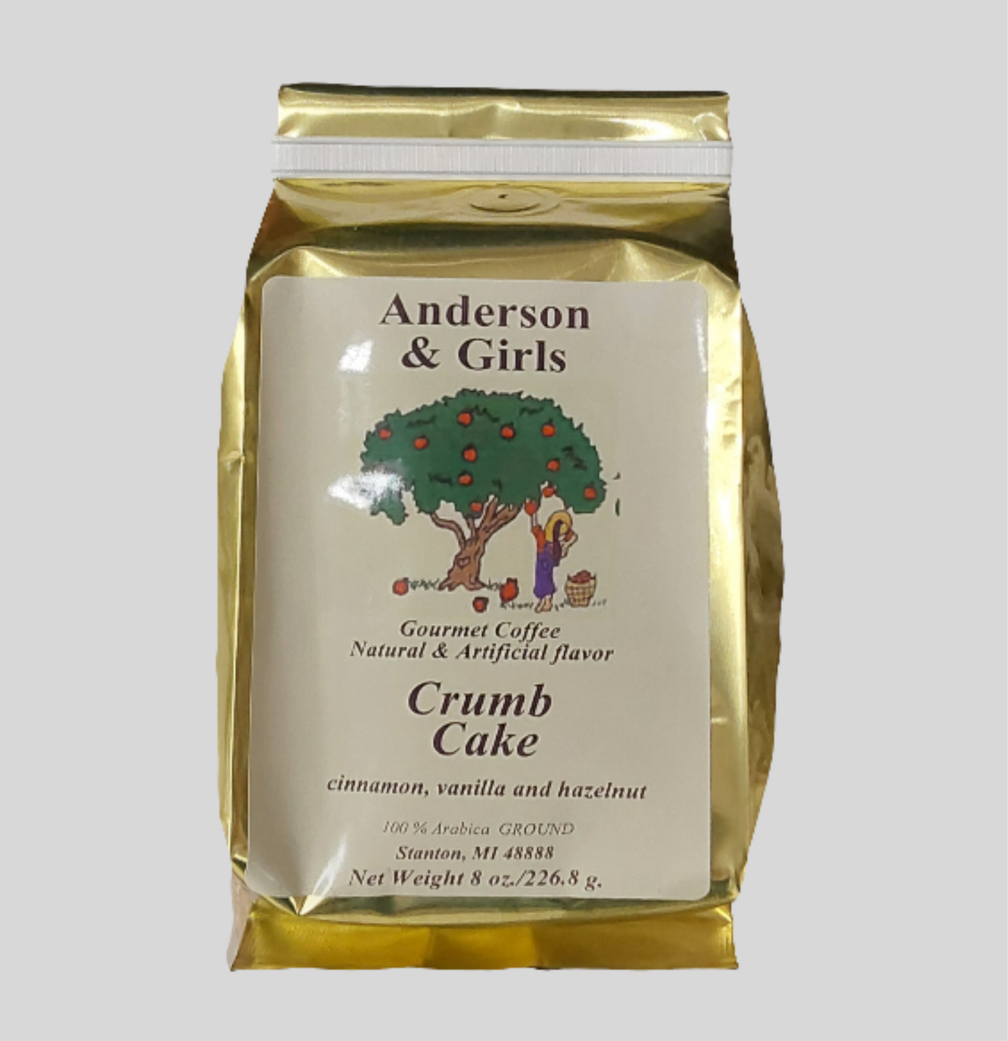CRUMB CAKE COFFEE 8 OZ