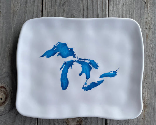 MELAMINE TRAY 10"X8" GREAT LAKES