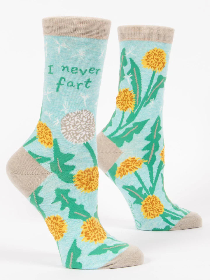 I NEVER FART CREW SOCKS