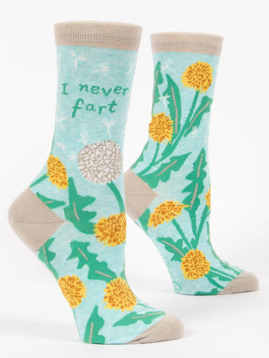 I NEVER FART CREW SOCKS