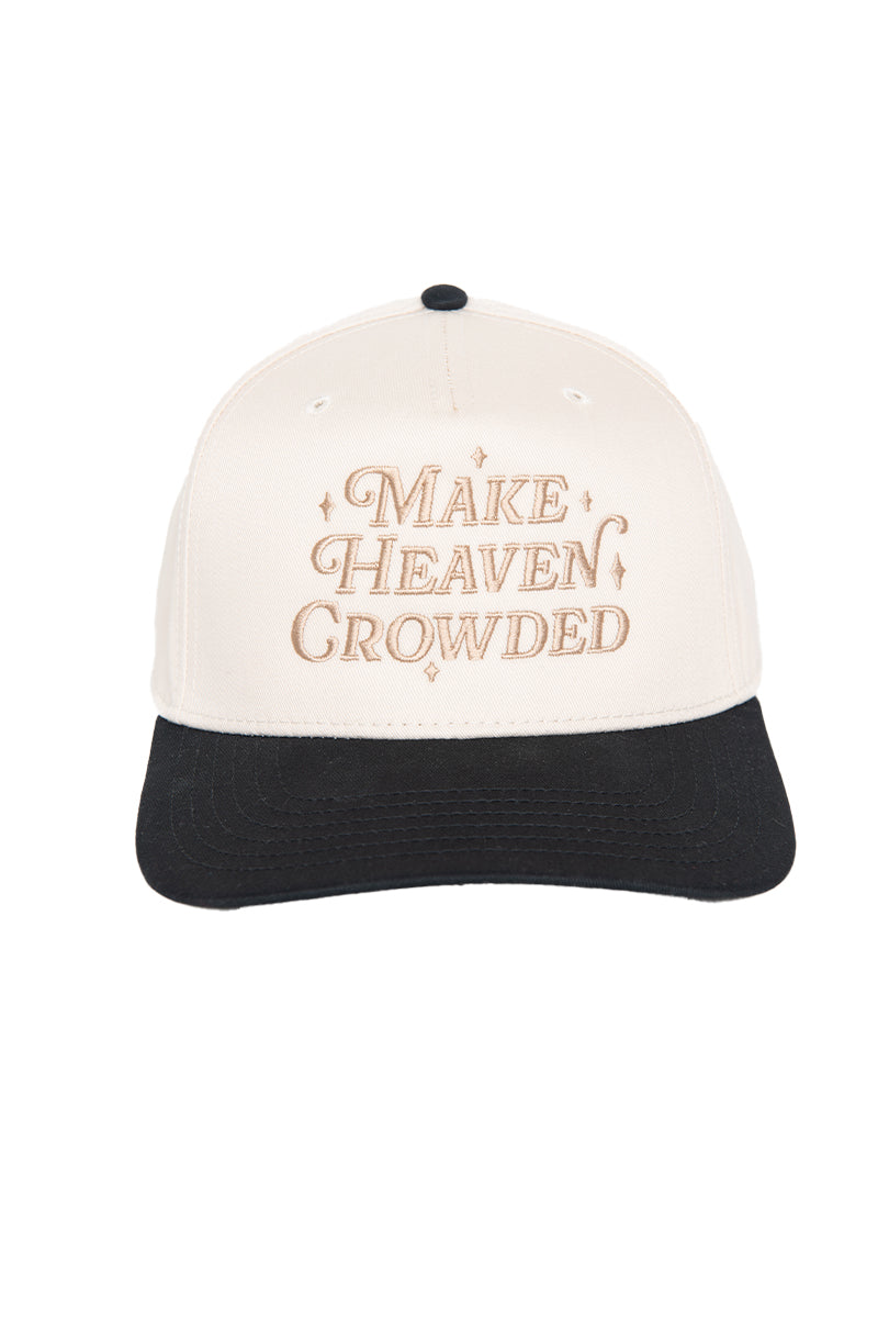 Make Heaven Crowded Vintage Trucker Hats