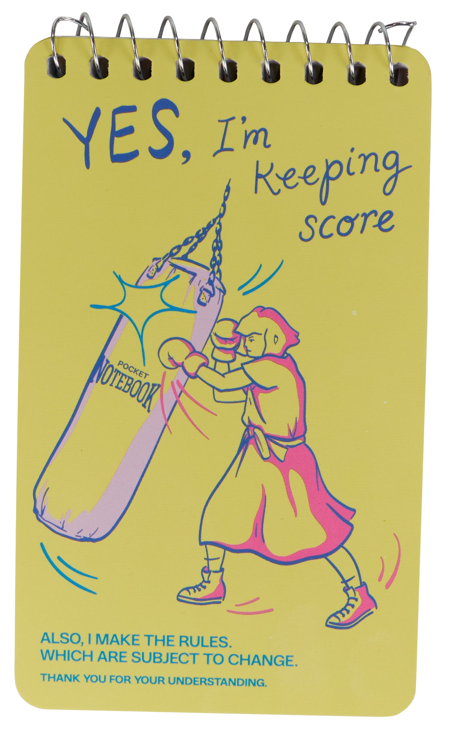 KEEPING SCORE 3X5 SPIRAL NOTE PAD