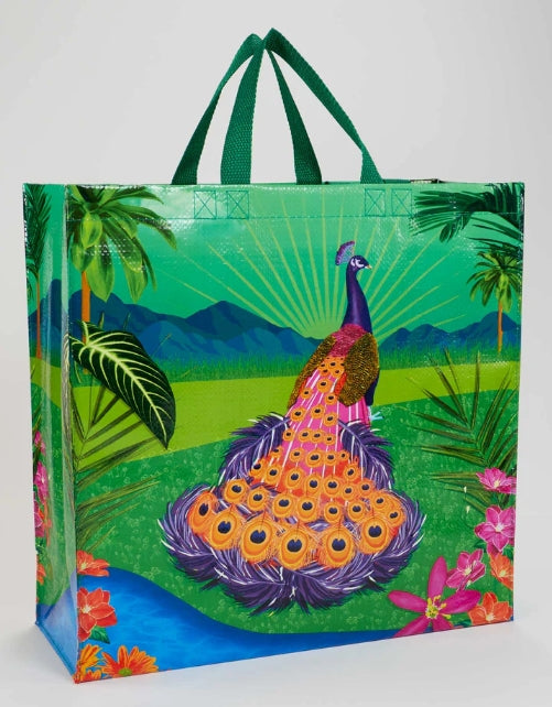 Peacock Paradise Shopper