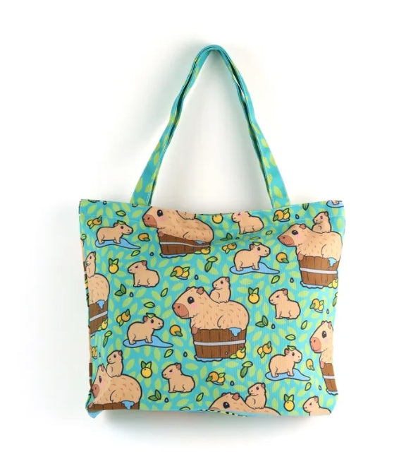 Capybara Cuties Tote Bag