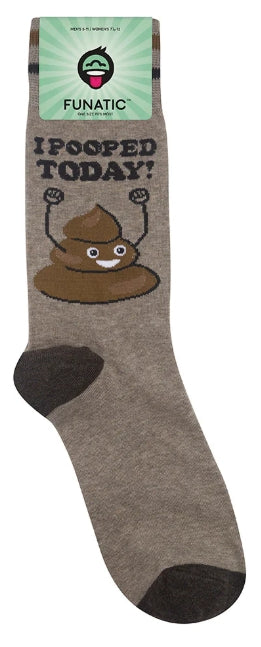 I Pooped Today Socks