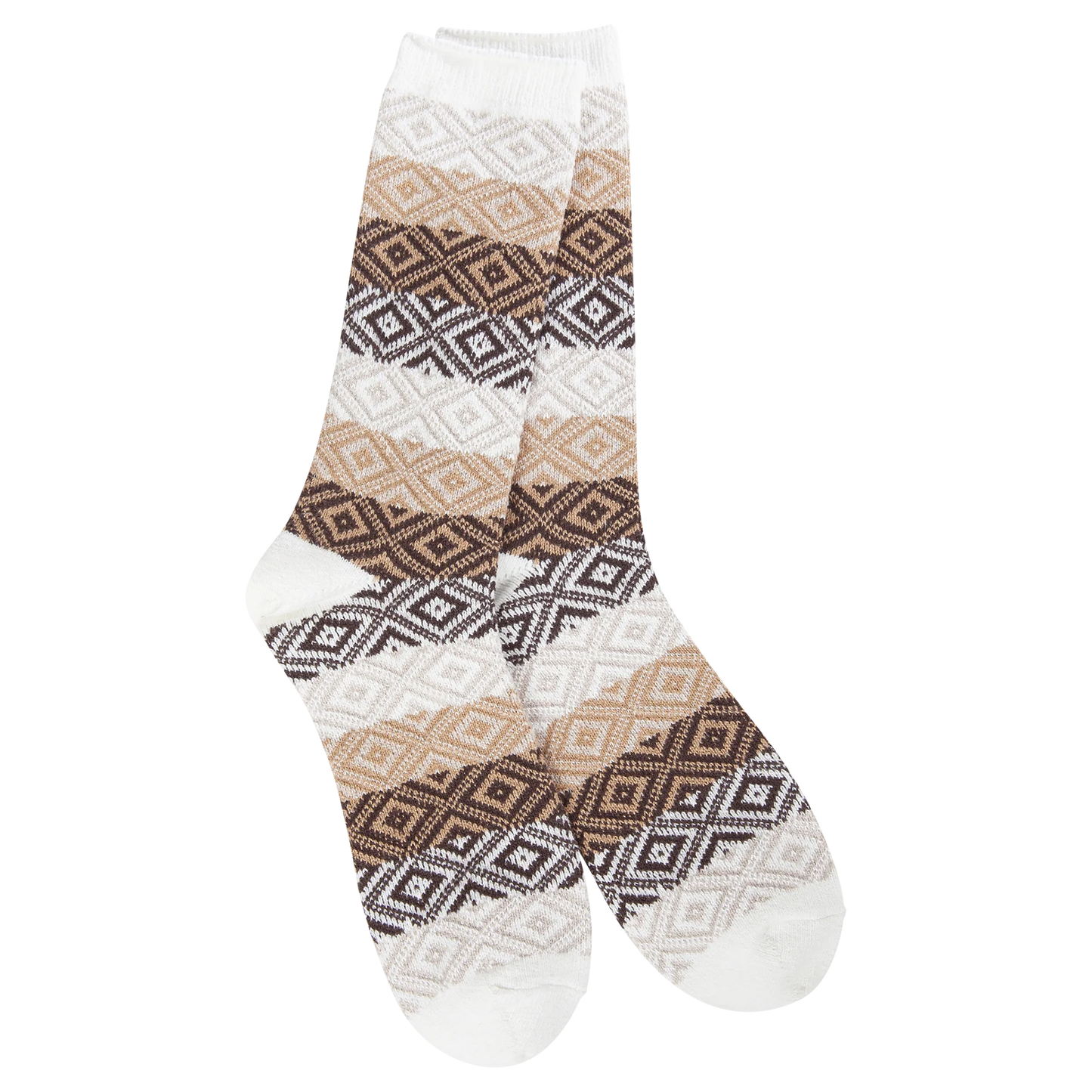 WORLDS SOFTEST CHOCOLATE MULTI SOCKS