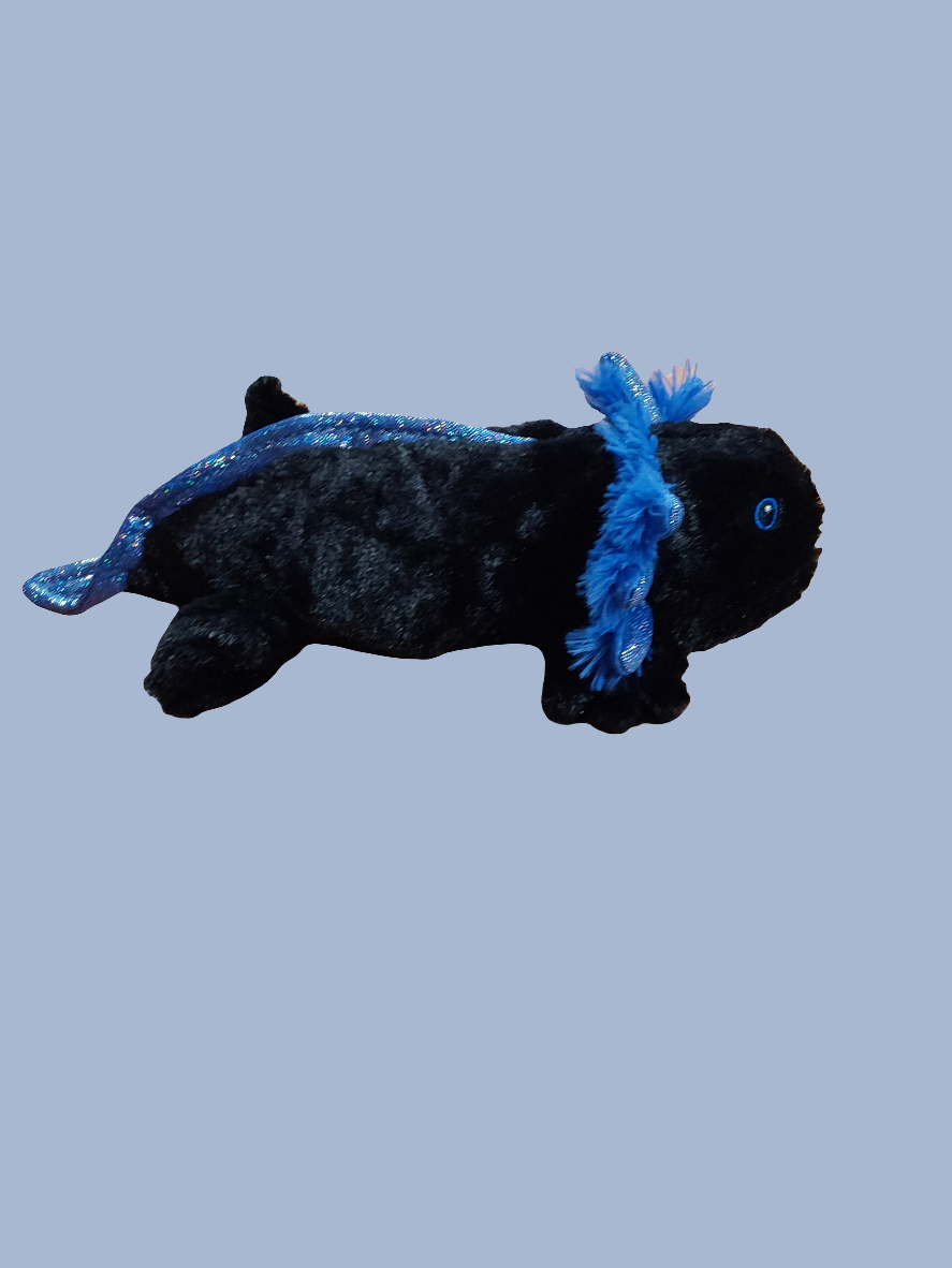 BLACK AXOLOTL JUNIOR WARMIE