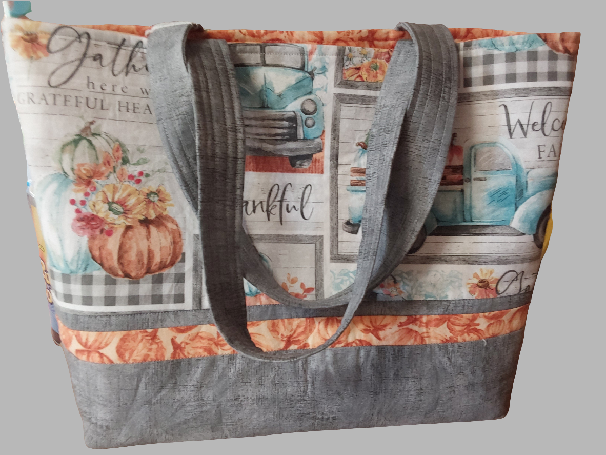 BLUE TRUCK FALL TUSCANY BAG