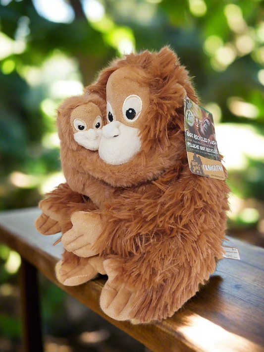 Mom & Baby 12" Orangutan