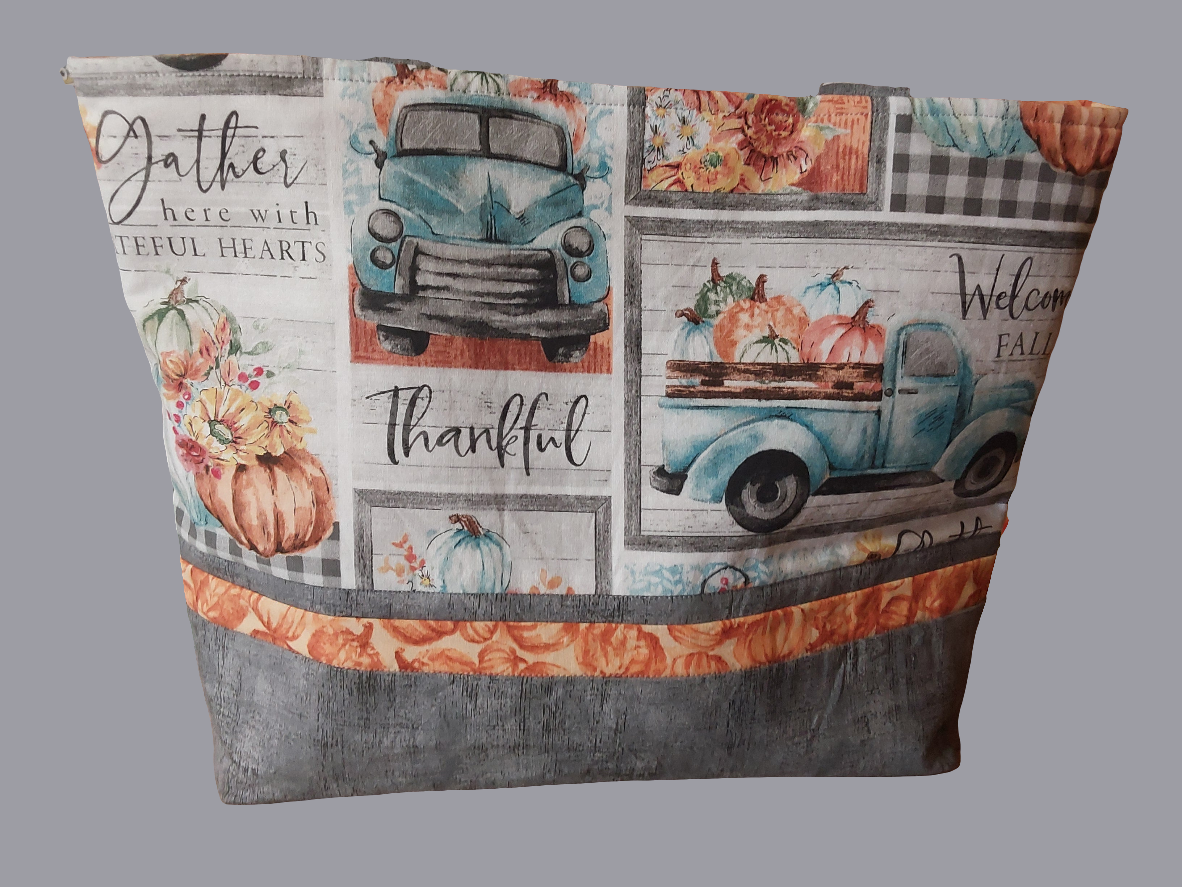 BLUE TRUCK FALL TUSCANY BAG