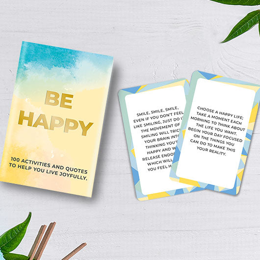 BE HAPPY CARDS CARD PACK
