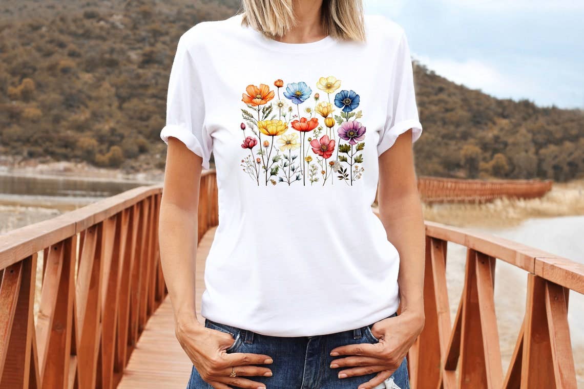 Spring Summer Flowers T-Shirt