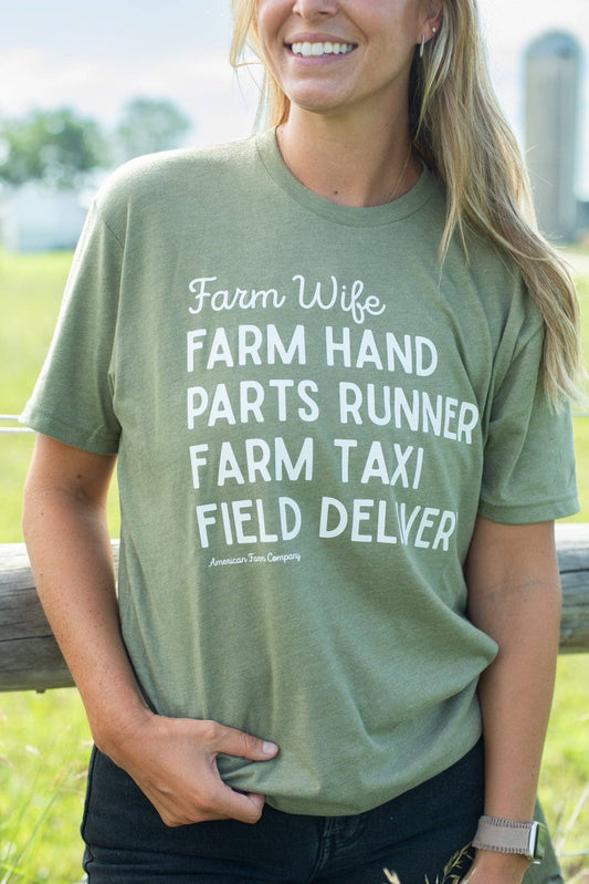 Western Farm Wife Duties Graphic Western Tee