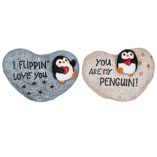 A Penguin Kind of Love - Garden Rocks