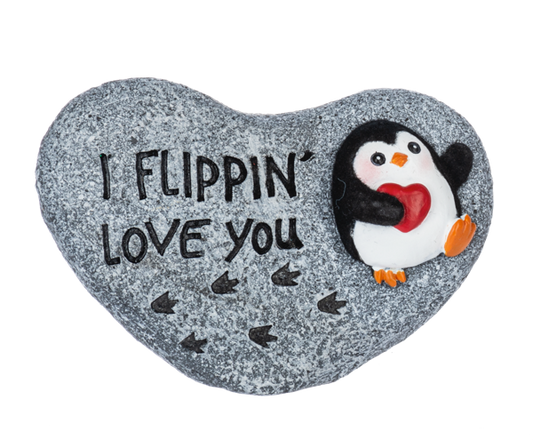 A Penguin Kind of Love - Garden Rocks