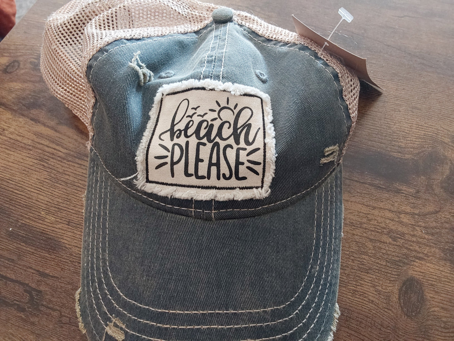 BEACH PLEASE CAP