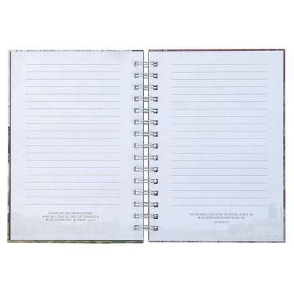 Journal Wirebound Red Nothing is Impossible Lk. 1:37